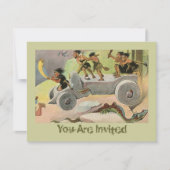 Invitation à la chasse de Cavemen Caveman (Devant)