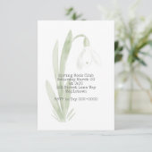 Invitation à la chute de neige (Debout devant)