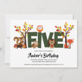 Invitation à la cinquième fête d'anniversaire de W (Devant)