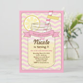 Invitation à la citronnelle rose / Invitation à la (Debout devant)