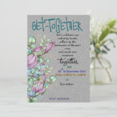 Invitation à la collecte de fleurs de minuit (Debout devant)