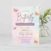 INVITATION À LA COLLECTION DE PAPILLONS (Debout devant)