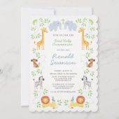 Invitation à la communion des animaux d'arche de N (Devant)