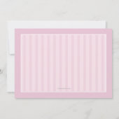 Invitation à la communion rose (Dos)