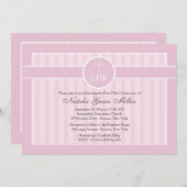 Invitation à la communion rose (Devant / Derrière)