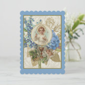 Invitation à la communion Vintage catholique tradi (Debout devant)