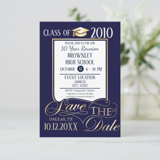 Invitation à la conception de la réunion scolaire (Debout devant)