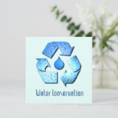 Invitation à la conservation de l'eau (Debout devant)