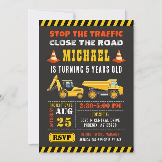 Invitation à la construction, fête du bâtiment Ann (Devant)