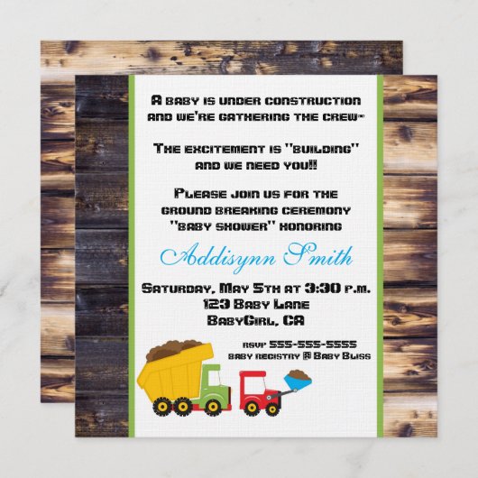 Invitation à la construction - sans distinction de (Devant / Derrière)