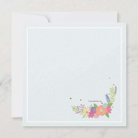 Invitation à la couronne (Dos)