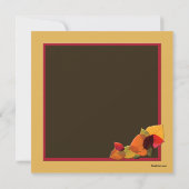 Invitation à la couronne d'automne (Dos)