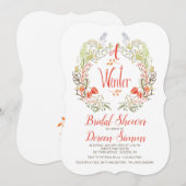 Invitation à la couronne d'hiver (Devant / Derrière)