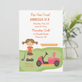 Invitation à la Coute Golf Girls Party (Debout devant)