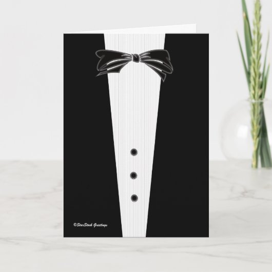 Invitation à la Cravate noire, Best Man (Devant)