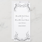 Invitation à la crème (Dos)