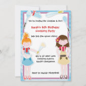 Invitation à la cuisine de Baking Fun (Devant)