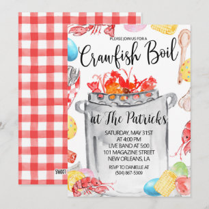 Invitation à la cuisson des écrevisses de Pâques