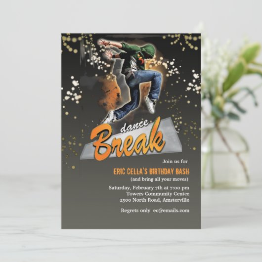 Invitation à la danse de rupture (Debout devant)