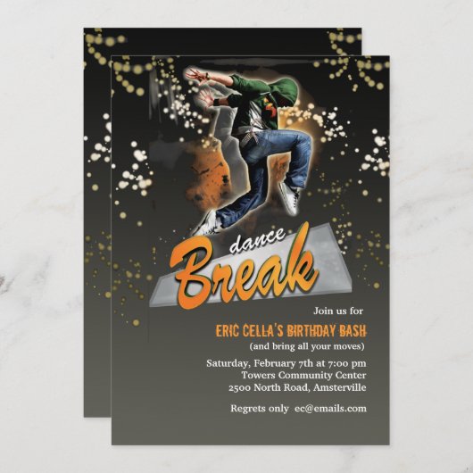 Invitation à la danse de rupture (Devant / Derrière)