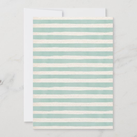 Invitation à la dédicace florale de l'automne rust (Dos)