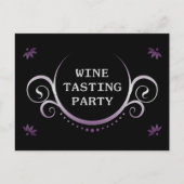 invitation à la dégustation de vin (Devant)