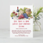 Invitation à la dégustation de vins de la fête du (Debout devant)