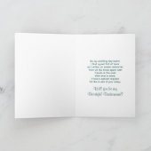 INVITATION À LA DEMANDE DE BRIDESMAID _ BLEU ICE - (Intérieur)