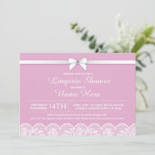 Invitation à la dentelle de Fête de l'mariée de Li (Debout devant)