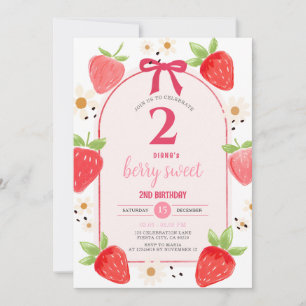 Invitation à la deuxième fête d'anniversaire de Da
