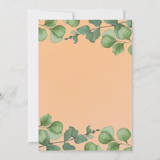 Invitation à la dinde de Thanksgiving, modèle édit (Dos)