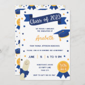 INVITATION À LA DIPLÔME, CLASSE 2023 (Devant / Derrière)