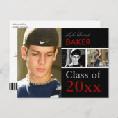 INVITATION À LA DIPLÔME | Do-it-yourself faire-par (Devant / Derrière)