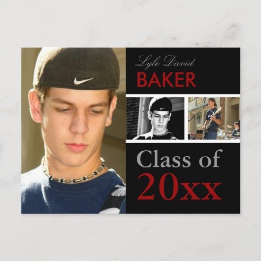 INVITATION À LA DIPLÔME | Do-it-yourself faire-par (Devant)