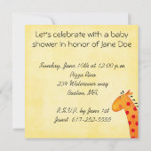 invitation à la douche (Dos)