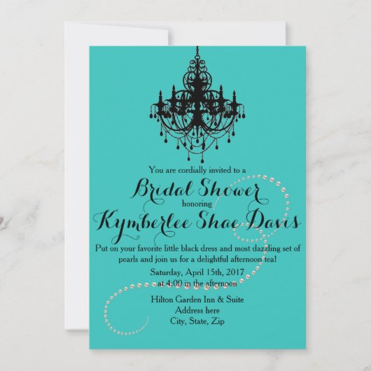 Invitation à la douche (Devant)