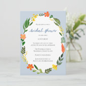 Invitation à la douche à couronne brillante (Debout devant)