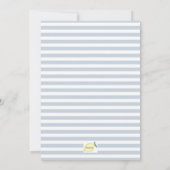 Invitation à la douche à couronne brillante (Dos)