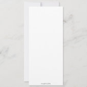 Invitation à la douche à la bouteille de bébé (Dos)