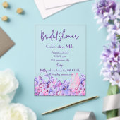 invitation à la douche à nuptiale fleurie botaniqu (Insitu (Mariage))