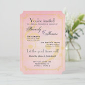 Invitation à la douche à thème musical (Debout devant)