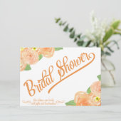 Invitation à la douche Abstraite de la marée (Debout devant)