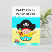 invitation à la douche bébé (Debout devant)