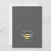 Invitation à la douche d'abeilles (Dos)