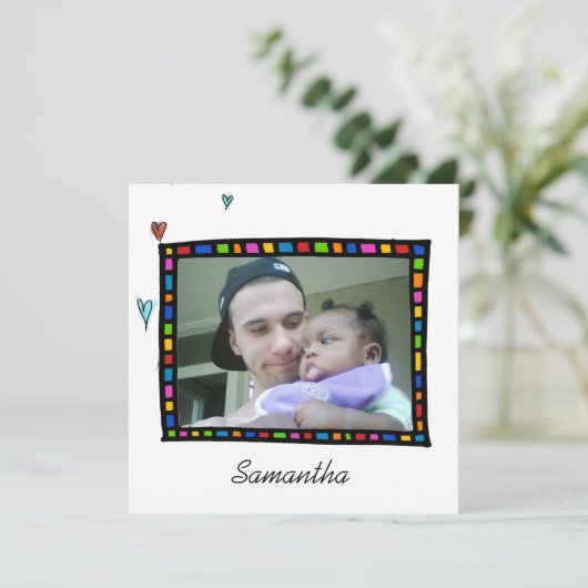 invitation à la douche d'adoption (Debout devant)