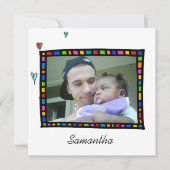 invitation à la douche d'adoption (Devant)