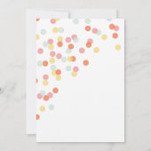 Invitation à la douche d'arrosage (Dos)