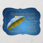 Invitation à la douche d'automne (Devant / Derrière)