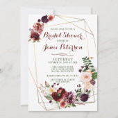 Invitation à la douche d'automne de la marée (Devant)