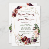 Invitation à la douche d'automne de la marée (Devant / Derrière)